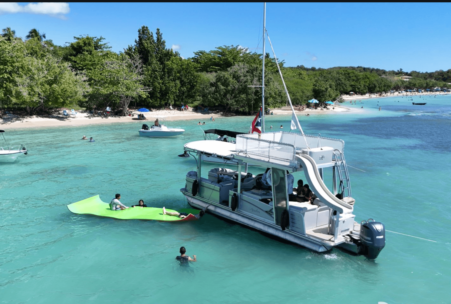 Island • Beach Xperience | Private Cabo Rojo Boat Tour with Waterslide